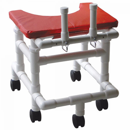 Patterson Medical MJM Platform Walker Adjustable Height, Light Blue - 4610M