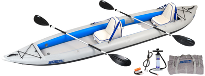 Sea Eagle 465FTK_D2 465ft FastTrack Inflatable Kayak Deluxe 2 Person Package New - 465FTK_D2