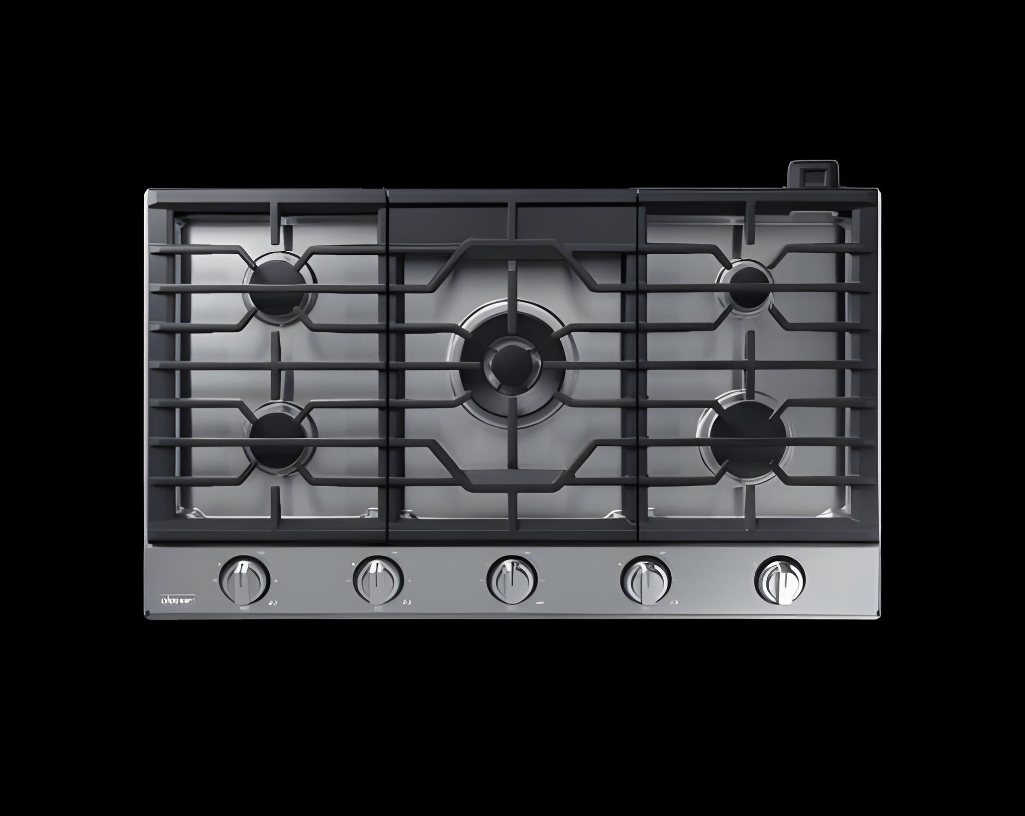 DACOR Transitional 36" Gas Cooktop, Silver Stainless Steel, Natural Gas/Liquid Propane -