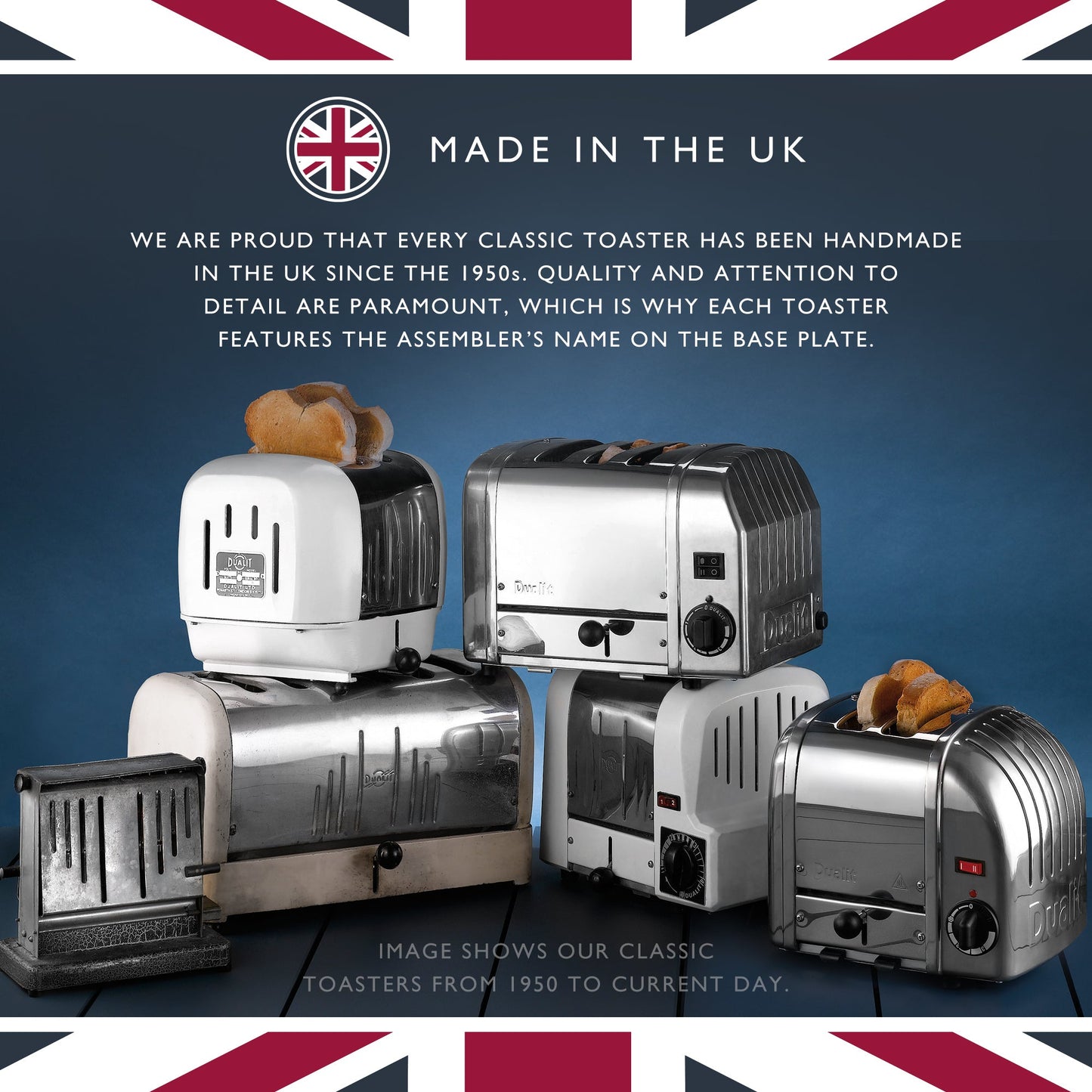 Dualit New Generation Classic 4-Slice Toaster in Apple Candy Red - 47171