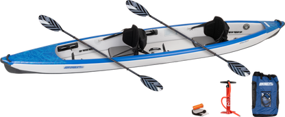 Sea Eagle RazorLite 473RLK_P Inflatable Kayak Pro Tandem Package New - 473RLK_P