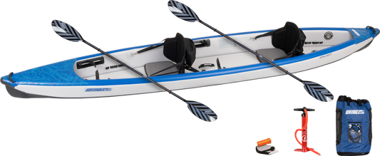 Sea Eagle RazorLite 473RLK_P Inflatable Kayak Pro Tandem Package New - 473RLK_P