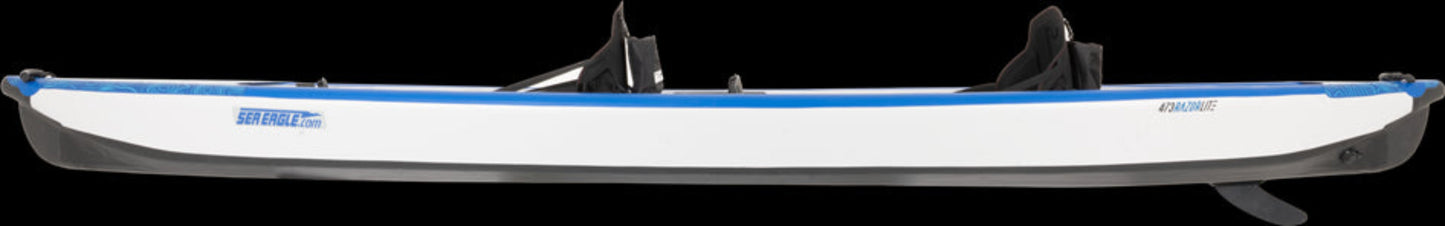 Sea Eagle RazorLite 473RLK_P Inflatable Kayak Pro Tandem Package New - 473RLK_P