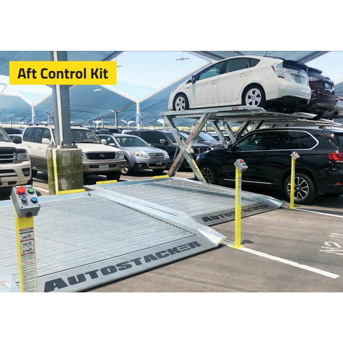 Autostacker A6W-OPT3-G 6,000 Lbs Aft Control Kit, WIDE Parking Lift Galvanized - 5175389