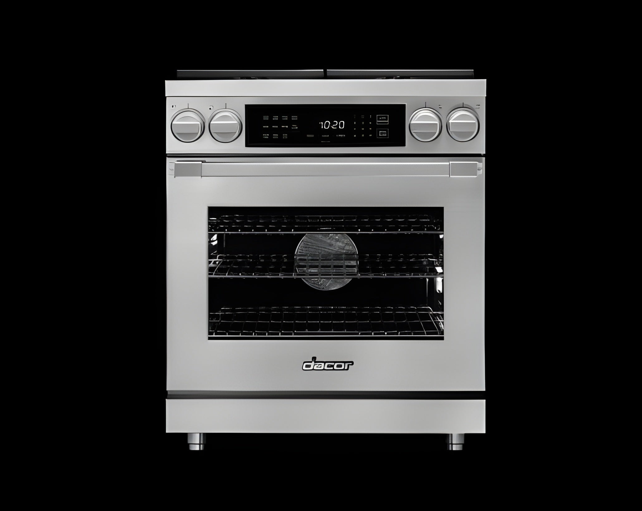 DACOR 30" Dual Fuel Pro Range, Silver Stainless Steel, Natural Gas -HDPR30SNG-KT