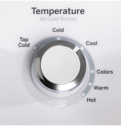 GE APPLIANCES GTW325ASWWW GE(R) 4.0 cu. ft. Capacity Washer with Stainless Steel Basket and Water Level Control&#x200B; - GTW325ASWWW-KT