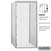 Salsbury 48" Wide Single Tier Bulk Storage Locker - 8144-A