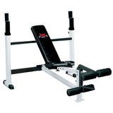 York Barbell FTS Adjustable Olympic Combo Bench with Leg Developer 48005