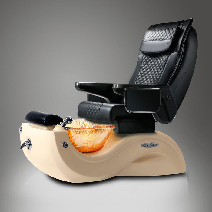 J&A CLEO-G5 PEDICURE SPA CHAIR - DSP-J&A-SPA-CLEO-G5-BLK-BNE-NKL