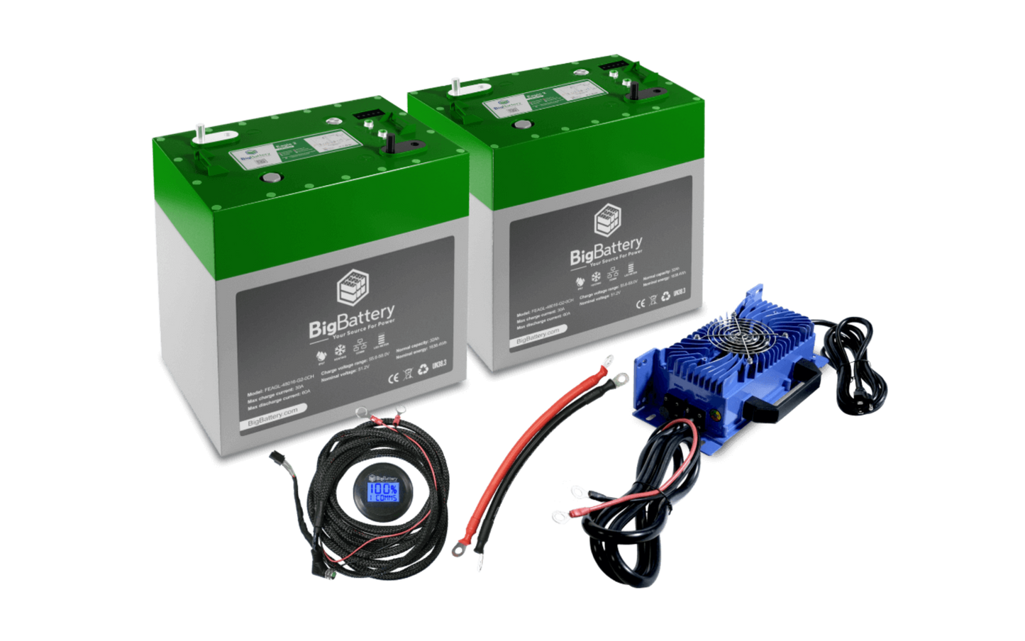Big Battery 48V 2X EAGLE 2 KIT - K0978