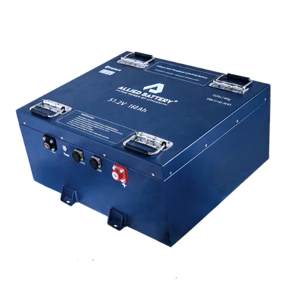 Allied Battery Commercial 48V Lithium LiFePO4 Battery Package 168AH SQ- Golf and UTV