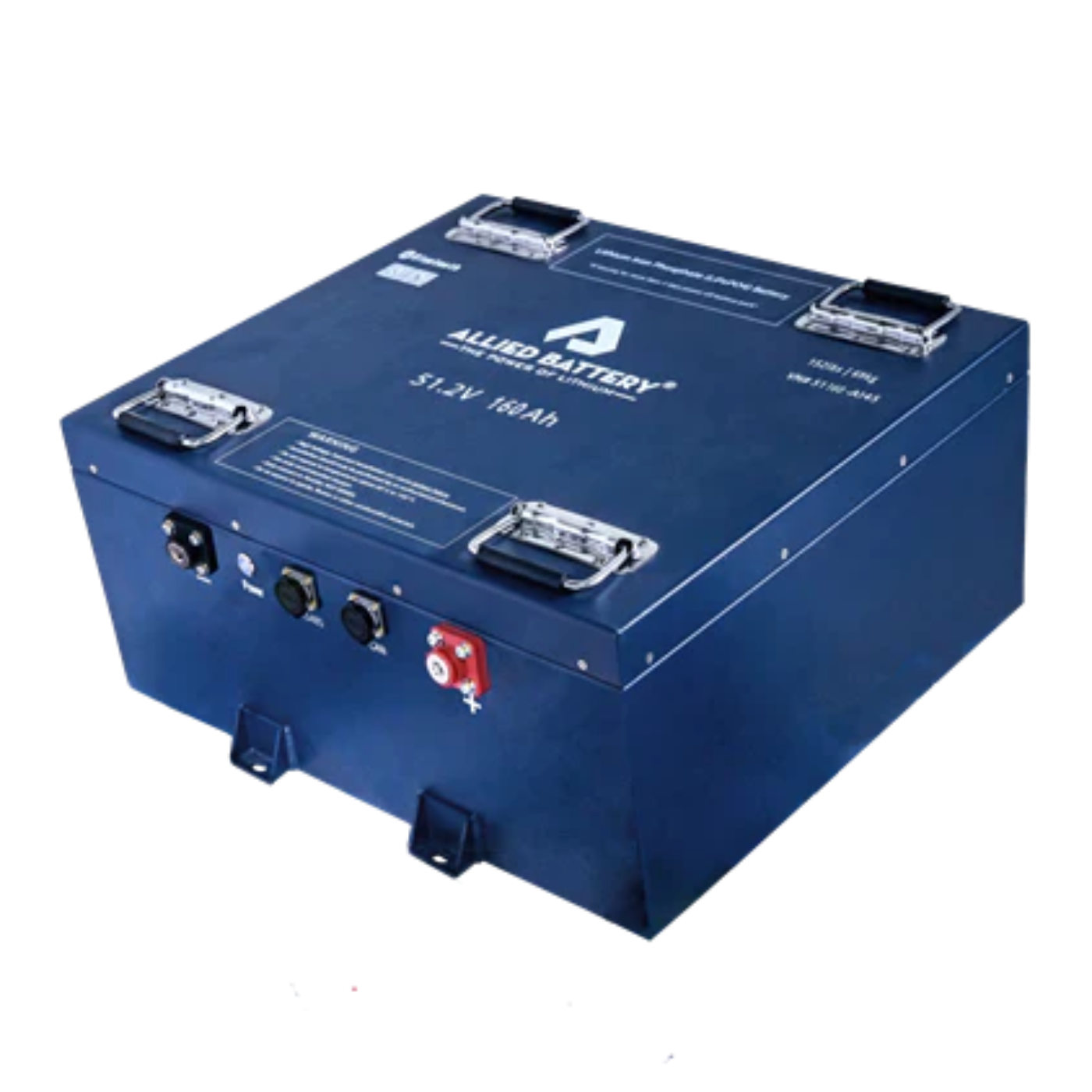 Allied Battery Commercial 48V Lithium LiFePO4 Battery Package 168AH SQ- Golf and UTV