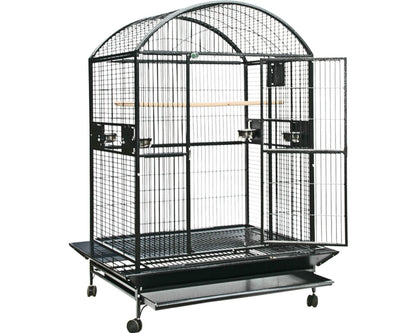 LeMond A&E 48"x36" Dome Top Bird Cage - 9004836 Black