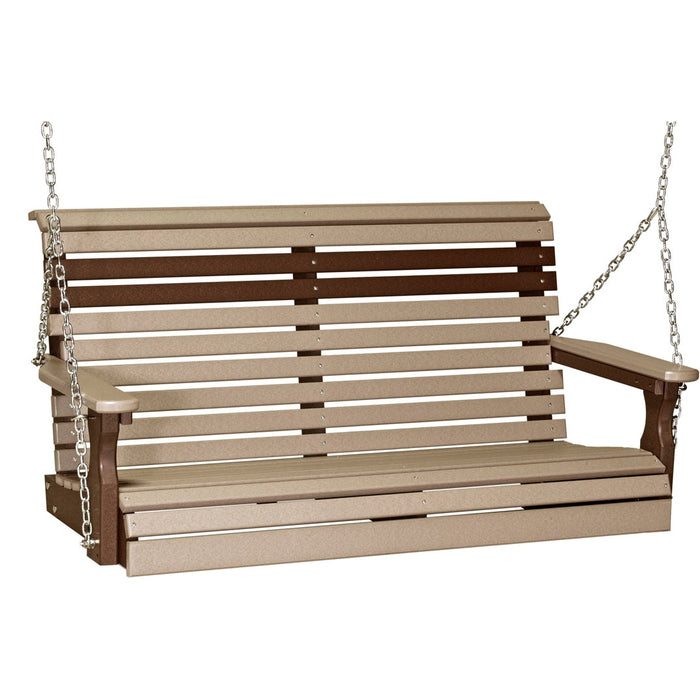 LuxCraft 4' Plain Swing - 4PPSCHB