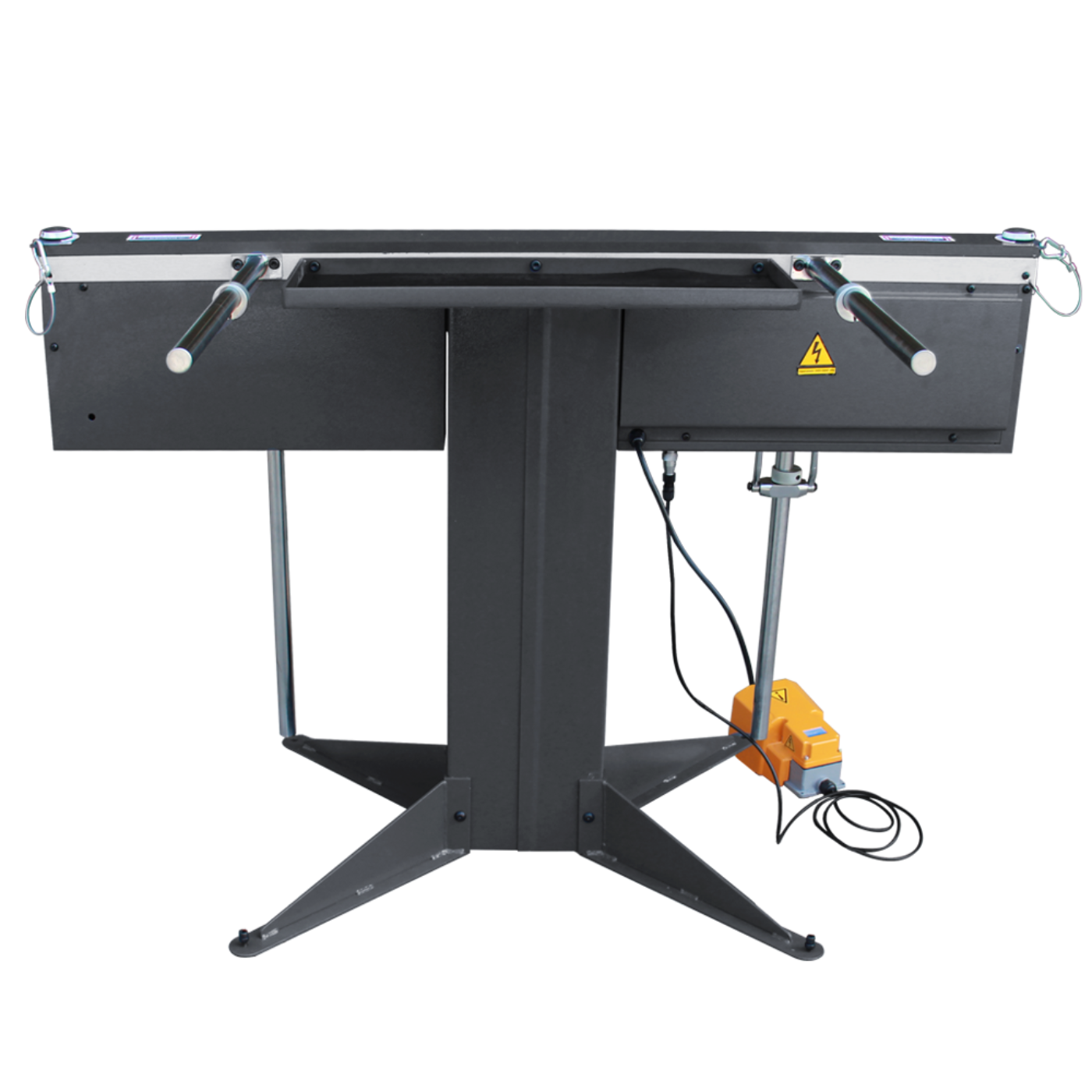 KAKA INDUSTRIAL Magnetic Pan and Box Brake, 52-Inch Electro Metal Brake Bender, 16-Gauge 6.5-Ton Box and Pan Brake, Bend Boxes or Pans to Any Depth Metal Bending Brake 220V-60HZ-1PH EB-5216 - 173410