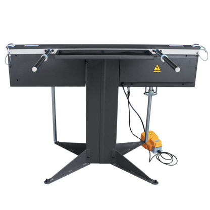 KAKA INDUSTRIAL Magnetic Pan and Box Brake, 52-Inch Electro Metal Brake Bender, 16-Gauge 6.5-Ton Box and Pan Brake, Bend Boxes or Pans to Any Depth Metal Bending Brake 220V-60HZ-1PH EB-5216 - 173410
