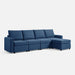 LINSY HOME RUBIK I 4 Seats with Ottoman - US-LH-SPF-Sofa-S900-A11-41-0-00