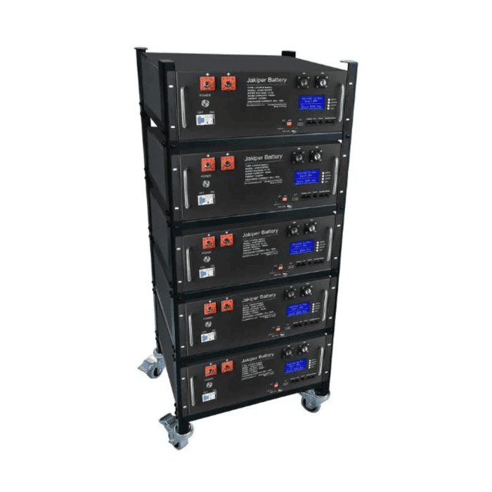 Jakiper 48V / 100Ah Lithium Battery 1st Generation - 5.12kWh Server Rack Battery | 10-Year Warranty - JK-48V-1ST-GEN