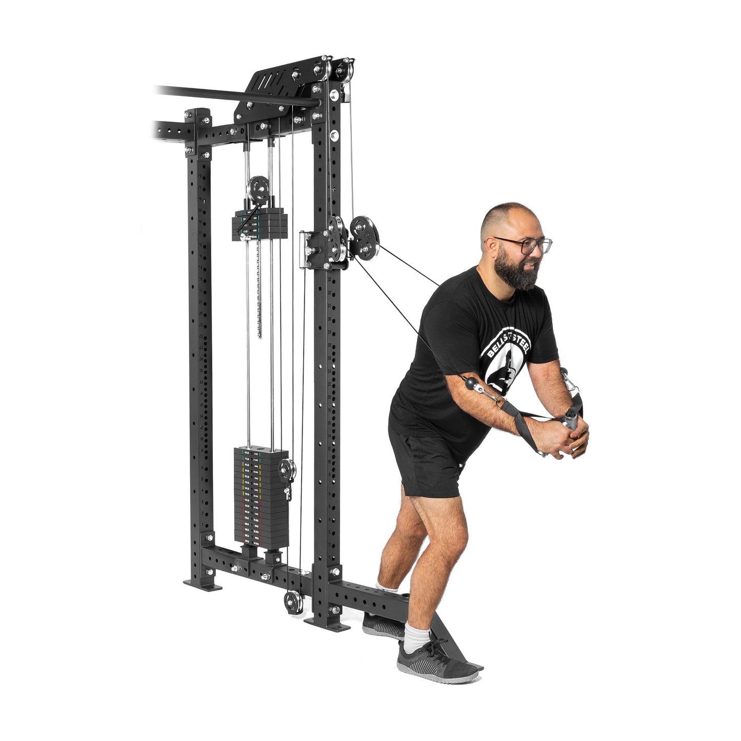 Bells Of Steel Kraken Rack Attachment for 4 Post Hydra & Manticore Racks (Single Side) - 4P-84H-STK-KRAKEN-HDR-SET