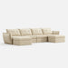 LINSY HOME RUBIK X 4 Seats With 2 Ottomans - US-LH-SPF-Sofa-S866-A-4002-0-00