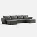 LINSY HOME RUBIK X 4 Seats With 2 Ottomans - US-LH-SPF-Sofa-S866-A-4002-0-00