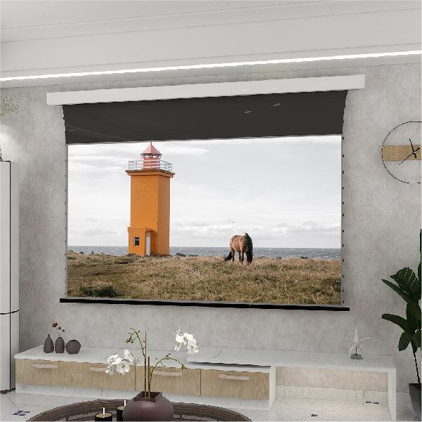 VIVIDSTORM PRO Slimline Motorized Tension UST ALR Projector Screen