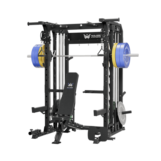 MAJOR FITNESS All-In-One Home Gym Smith Machine Spirit B52 - B52BL