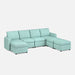 LINSY HOME RUBIK I 4 Seats with 3 Ottomans - US-LH-SPF-Sofa-S900-A11-43-0-00 Price