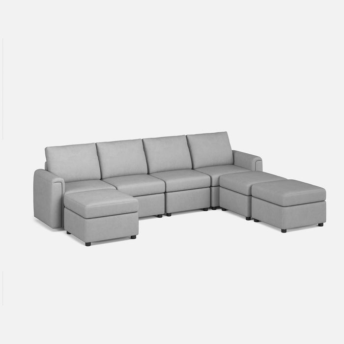 LINSY HOME RUBIK I 4 Seats with 3 Ottomans - US-LH-SPF-Sofa-S900-A11-43-0-00 Price