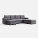 LINSY HOME RUBIK III 4 Seat With 3 Ottomans And An Additional Set Of Covers - US-LH-SPF-Sofa-S800-AD-43-0-00