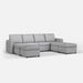 LINSY HOME RUBIK I 4 Seats with 4 Ottomans - US-LH-SPF-Sofa-S900-A11-44-0-00 Price