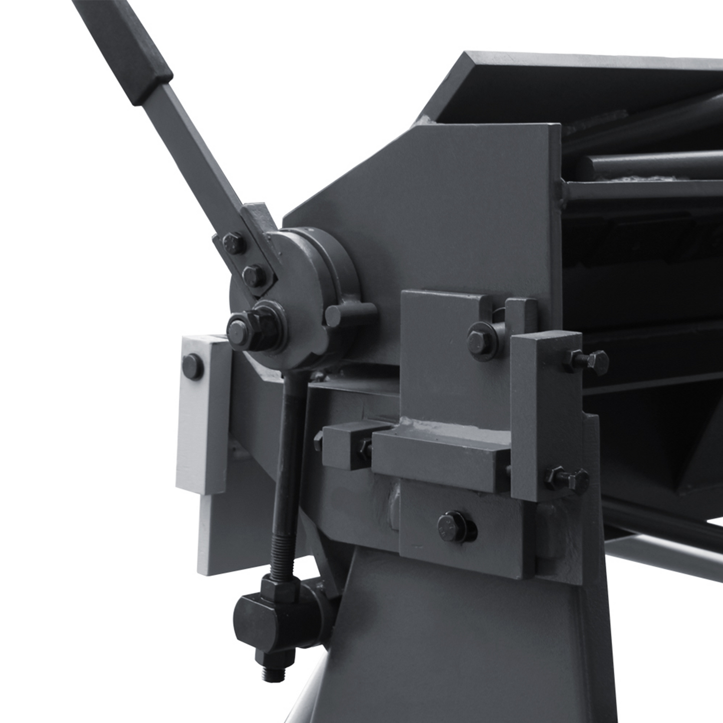 KAKA INDUSTRIAL Sheet Metal Brake, 50-Inch Box and Pan Brake, 16-Gauge Capacity Metal Break, 4-Inch Box Depth Adjustment Press Brake, 5/8-Inch Beam  Pan and Box Brake Machine BP-1650