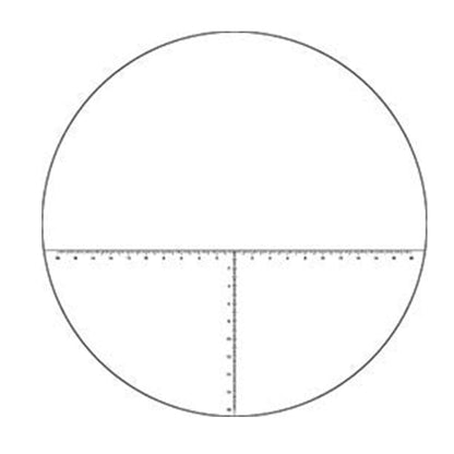 Vortex Optics RS-85REM Razor HD Reticle Eyepiece Ranging (MRAD) Reticle - RS-85REM