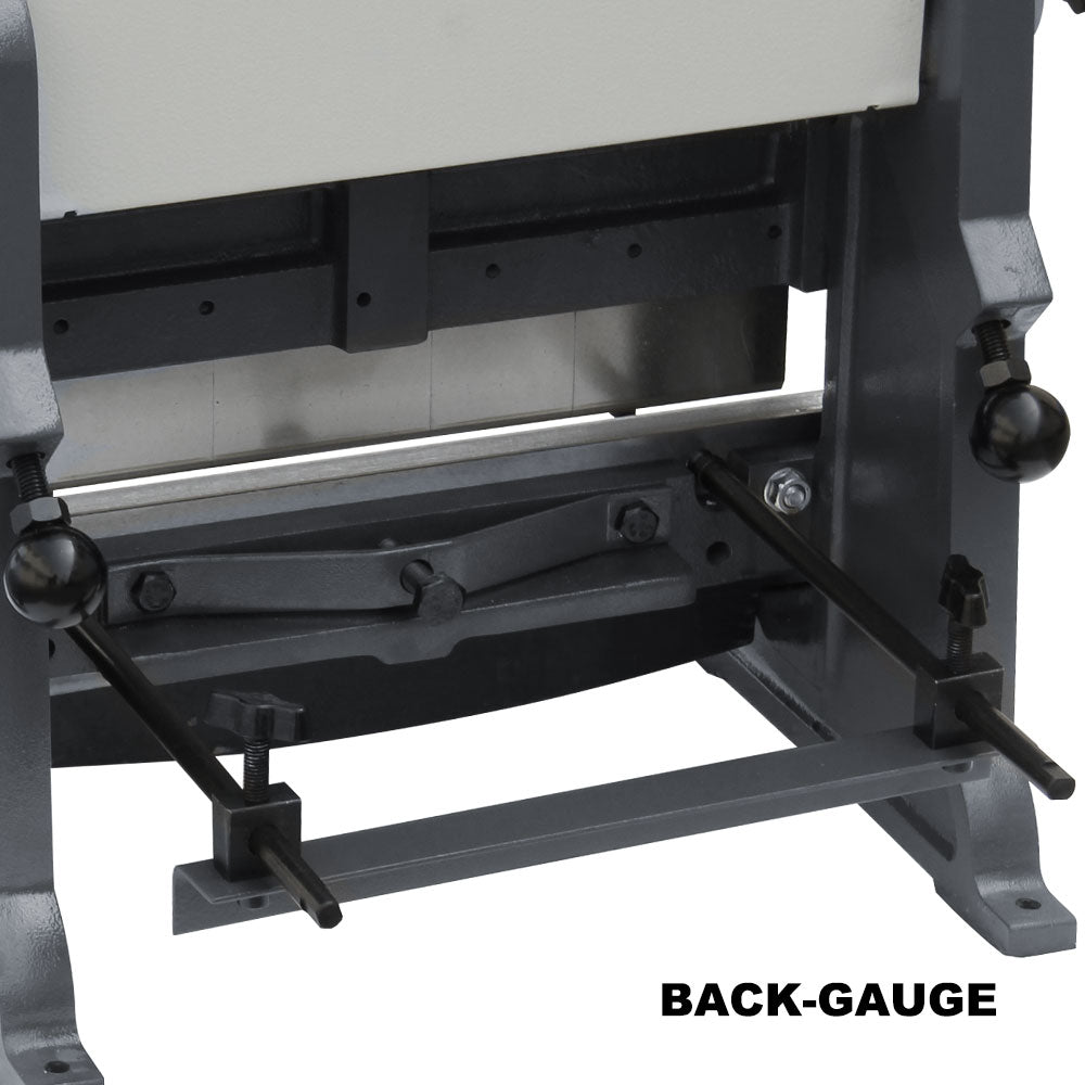 Kaka industrial Sheet Metal Brake 3-In-1/12, 12-Inch Combination Sheet Metal Brake, Shear Press Brake 20-Gauge Capacity, Shears and Slip Roll Machine for Shear Bending Rolling, Brake Shear Roll Machine - 171001