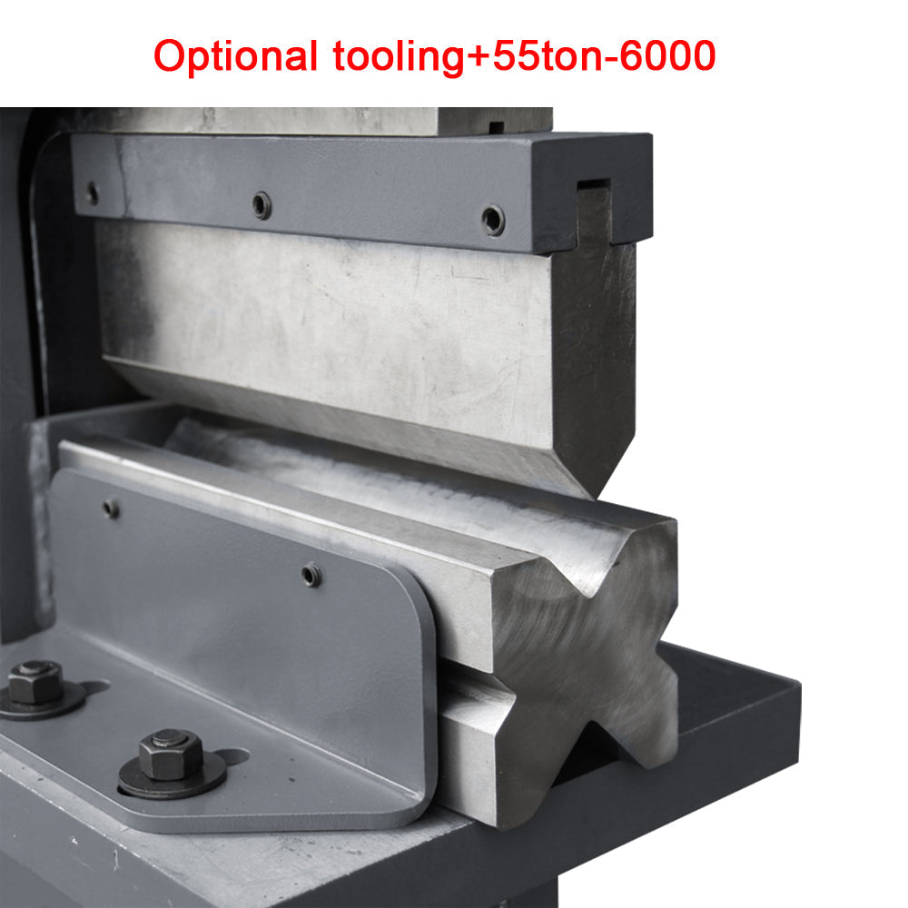Kaka Industrial M-55 55 Ton Metal Ironworker Punch Shear Notcher Brake 220V 3 phase