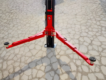 Katool Two Post Asymmetrical Vehicle Lift 11,000lbs Single Point Lock Release - KT-AS110D