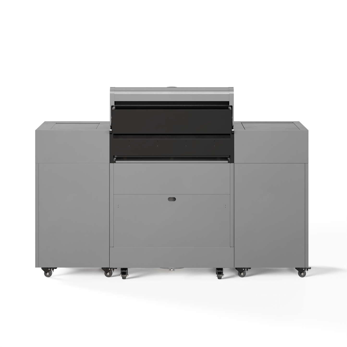 TYTUS Fresno 5-Burner LP/NG Convertible Grill in Gunmetal Gray - TDT-021-0101