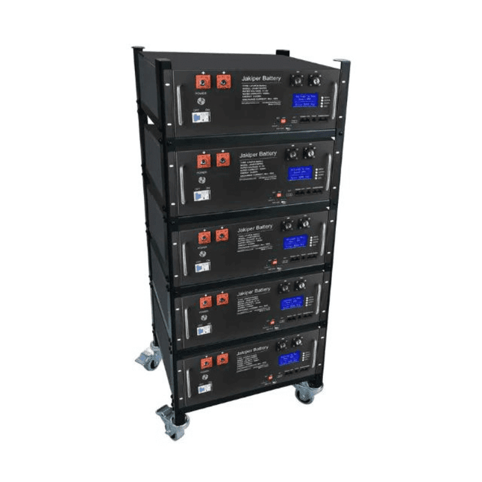 Jakiper PRO V2 48V / 100Ah Lithium Battery - 5.12kWh Server Rack Battery | 10-Year Warranty | UL1642, UL1973 - JK48V100PRO