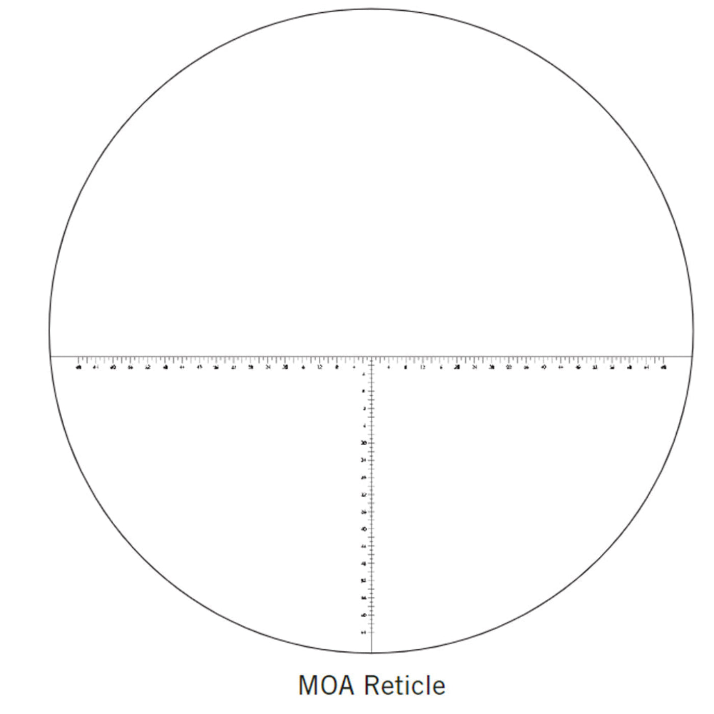 Vortex Optics RS-85REA Razor HD Reticle Eyepiece Ranging (MOA) Reticle - RS-85REA