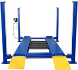 WEIZE 8500lbs 4 Post Car Lift with Caster Kits, Auto Car Storage Lift for Home Parking Garage - PLA-1030