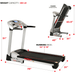 Sunny Health & Fitness Performance Treadmill with Auto Incline