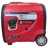 A-iPower SUA3800IED 3500W/3800W Dual Fuel Remote Start Inverter Generator New