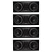 Rockford Fosgate 1000W Punch Dual P1 10 Inch Loaded Subwoofer Enclosure 4 Pack - 194138