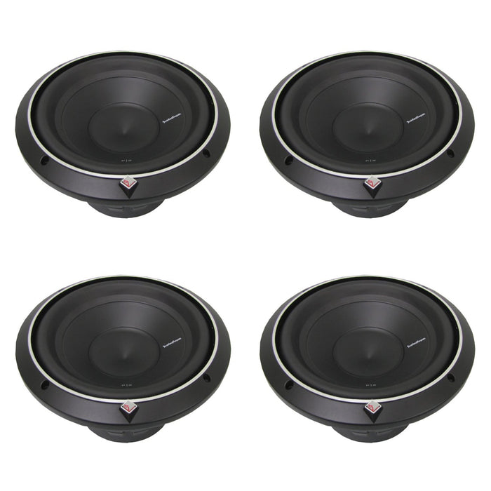 New Rockford Fosgate 15" 800 W 2-Ohm Punch Series Car Audio Subwoofer 4 Pack - 194070