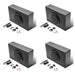 Rockford Fosgate P300-8P Punch 8" 300W Powered Ported Subwoofer System 4 Pack - 194927