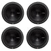 Rockford Fosgate 15" 1200 Watt 4-Ohm Car Audio Subwoofer Sub P3D415 4 Pack - 194467