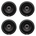 Rockford Fosgate 12" 800W Car Shallow/Slim Audio Subwoofer Sub P3SD212 4 Pack - 193899