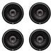 Rockford Fosgate 12 Inch 800 Watt Car Audio Shallow Subwoofer P3SD412 4 Pack - 194132