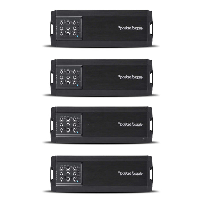 Rockford Fosgate T1000X5AD Power 5 Channel Car Amp, 1000 Watt, Class AD 4 Pack - 195711