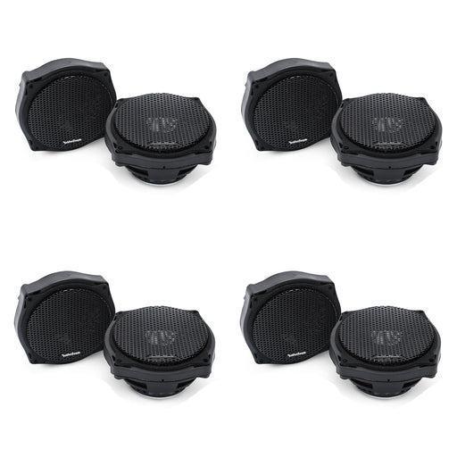 Rockford Fosgate TMS6SG Harley Davidson 6.5 inch Motorcycle Speakers 4 Pack - 195425